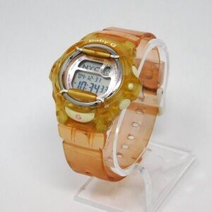 Casio BG169R 3252 Baby G Pink Amber Brown Women's Watch Ladies Digital Luminous